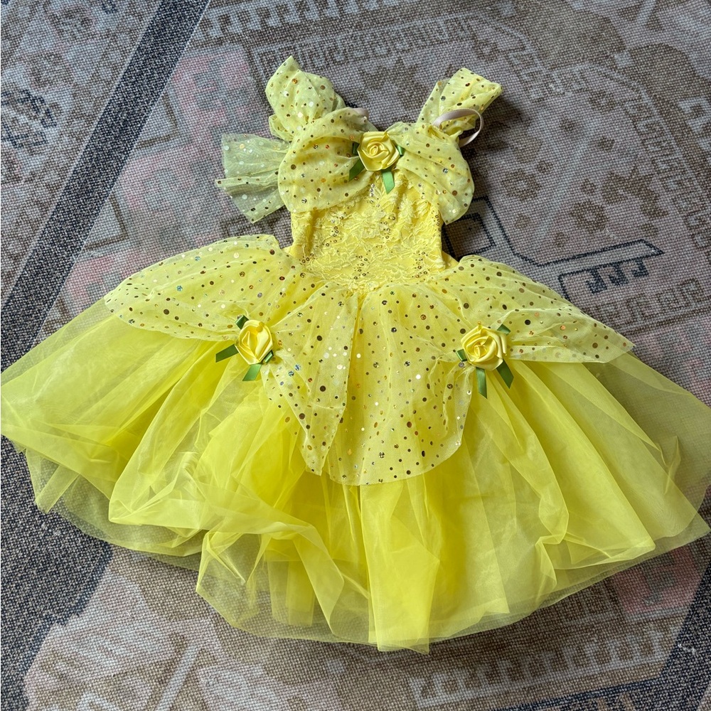 Belle Princess Dress Costume for Kids
